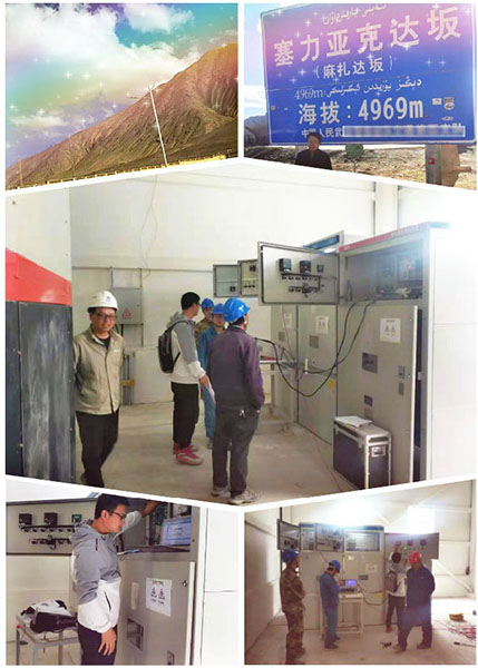 西馳高壓調功裝置服務高海拔供暖項目(圖1)