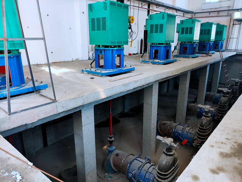 某排水泵站—高壓軟起動裝置、高壓SVG(圖2)